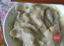 Illustration of how to make vegetarian dumplings 6