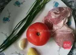 Illustration of how to make tomato minced meat noodles 1