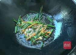 Illustration of how to make fried noodles 8