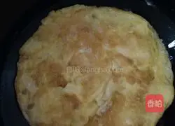 Illustration of how to make colorful egg fried rice 3
