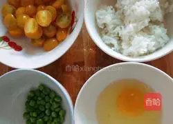 Tomato and pea fried rice recipe 1