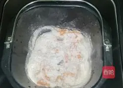 Illustration of how to make carrot and sesame steamed buns 3