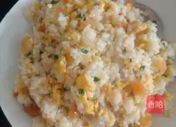 Illustration of how to make tomato and egg fried rice 15