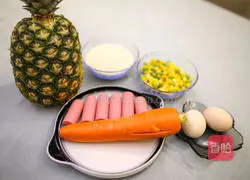 X7Z special, sweet and sour pineapple rice recipe illustration 1