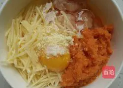 Chicken and vegetable pancake recipe 3