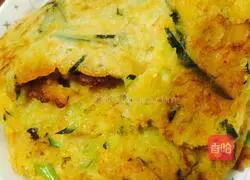 Pumpkin shredded egg pancake recipe 5