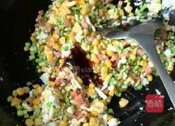 Bacon and egg fried rice Practice illustration 4