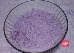 Illustration of how to make purple potato and osmanthus glutinous rice balls 4