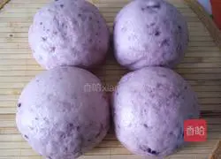 Illustration of how to make purple sweet potato buns 12