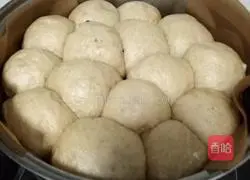 Illustration of how to make brown sugar steamed buns 14