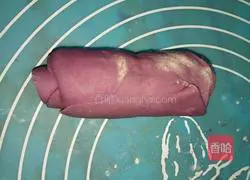 Illustration of how to make purple sweet potato and rose steamed buns 12