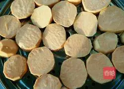 Cheese, sweet potato and sesame cake recipe 1