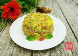 Illustration of how to make cabbage fried rice 16