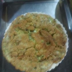 Spring sprout egg cake