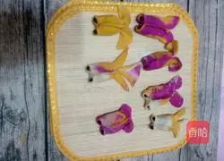 Illustration of how to make goldfish dumplings 5