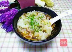 Illustration of how to make spicy wontons 15