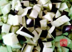 Illustration of how to make eggplant stuffed buns 2