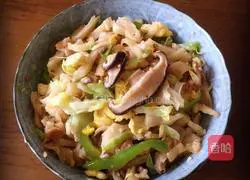 Illustration of how to make fried pancakes (braised pancakes, braised pancakes) 7