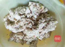 Illustration of how to make tofu dumplings 4