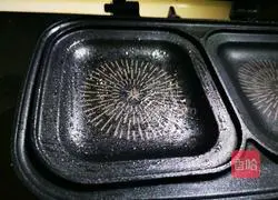 Egg sandwich and ham Practice illustration 2