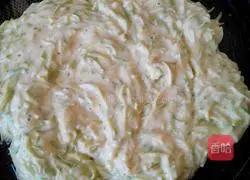 Zucchini egg pancake recipe 4