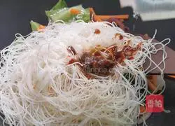 Illustration of home-style fried rice noodles 10