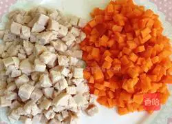 Teaching how to make colorful pumpkin rice cups Illustration 5