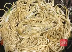 Illustration of how to make fried noodles 2