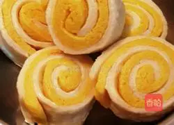 Milk pumpkin steamed buns recipe 16
