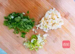 Illustration of making cold potato powder 4