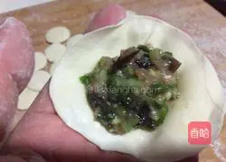 Illustration of how to make dumplings stuffed with pork and celery stuffing 13