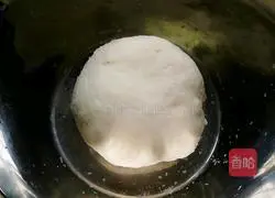 Illustration of how to make single-bread rolls with wild garlic 3