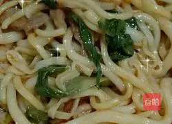 Illustration of home-style fried noodles 8