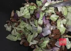 Illustration of how to make fried noodles 10