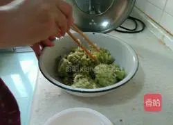 Pork and cabbage dumplings Practice illustration 4