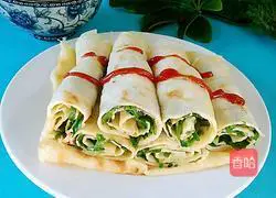 Leek Burrito Recipe Illustration 11