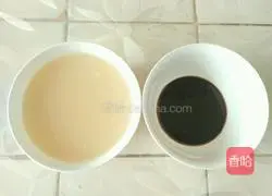 Illustration of how to make chocolate steamed bun rolls 1