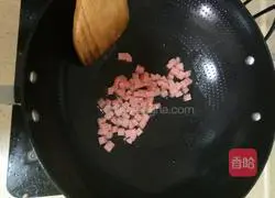 Illustration of how to make colorful fried rice 5