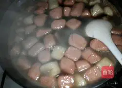 Illustration of how to cook glutinous rice balls 5