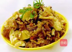 Soy Sauce Fried Rice Recipe Illustration 10