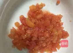 Illustration of how to make tomato egg pancake 2