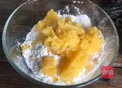 Illustration of how to make crispy sweet potato pancakes 3