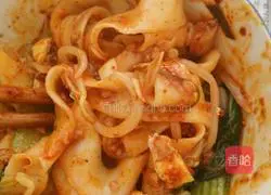 Illustration of how to make luxurious dried noodles 11