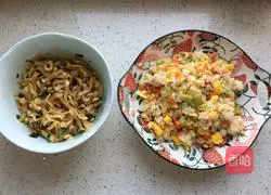 Egg Fried Rice Recipe Illustration 5