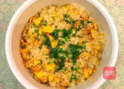Guiyang Illustration of how to make flavored egg fried rice 12