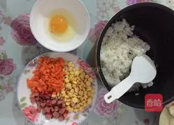 Yangzhou fried rice recipe illustration 1
