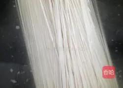 Scallion oil noodles Illustration of how to do it 9