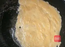 Illustration of how to make egg cake flowers 2