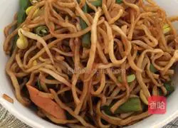 Braised noodles Illustration of practice 14