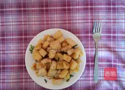 Illustration of home-style fried steamed buns 9